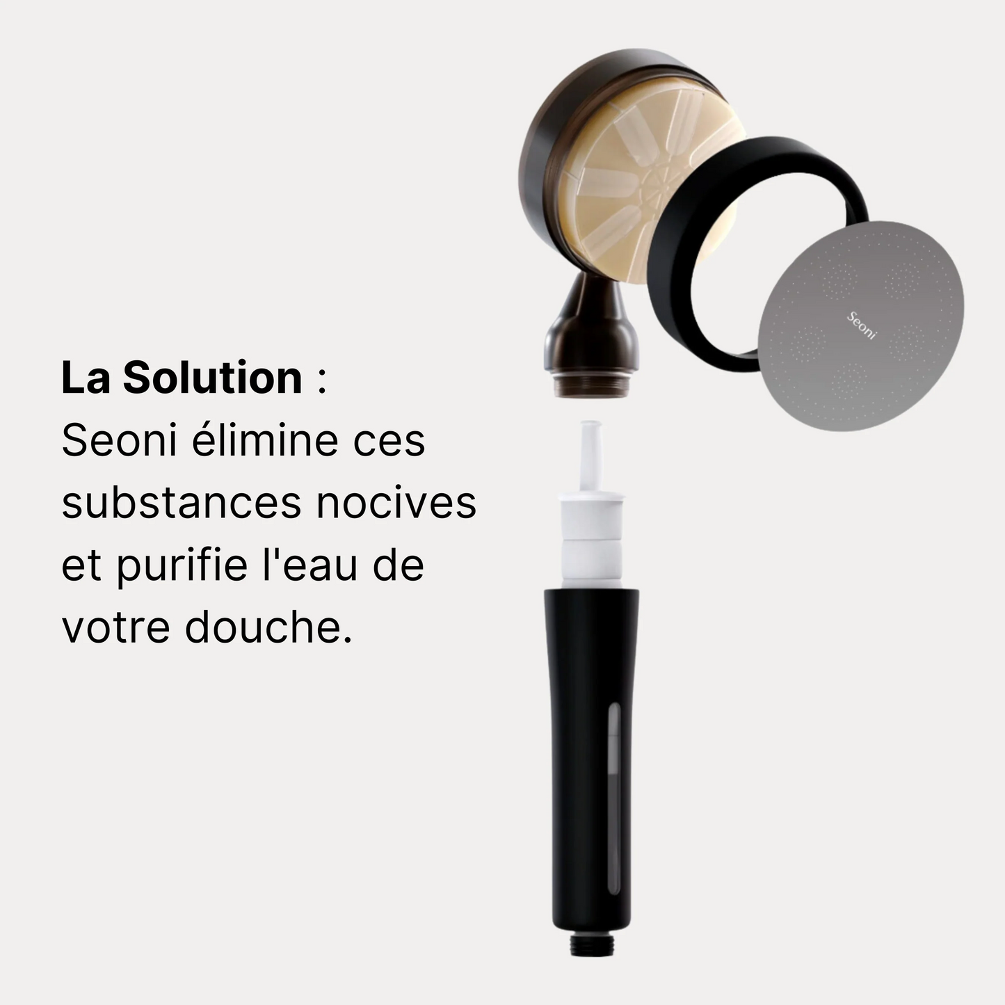 Pommeau de Douche Filtrant