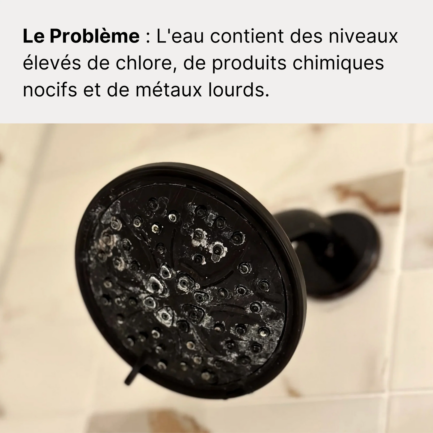 Pommeau de Douche Filtrant